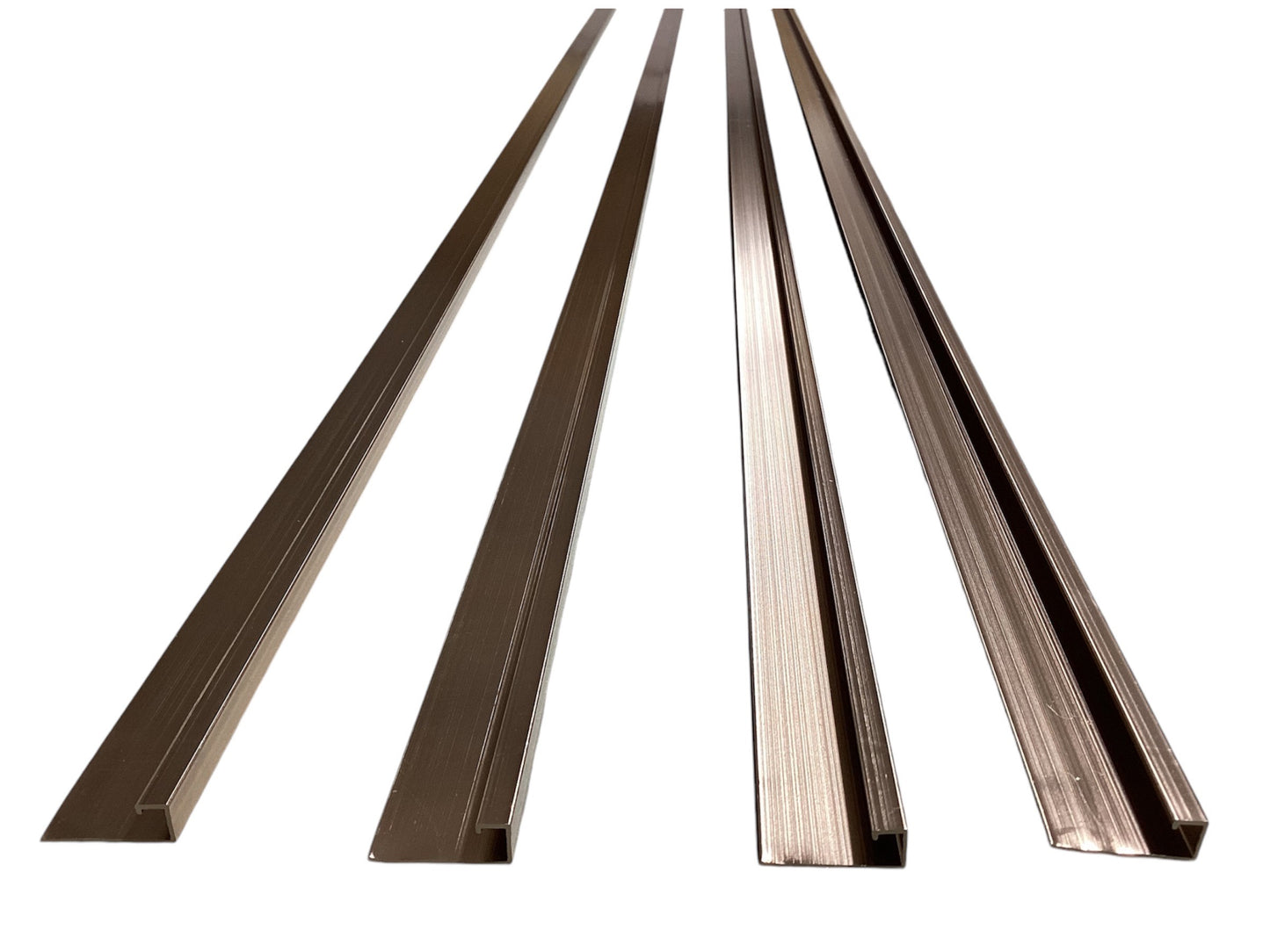 Aluminum Trim Ending for Wall Panel - Rose Gold