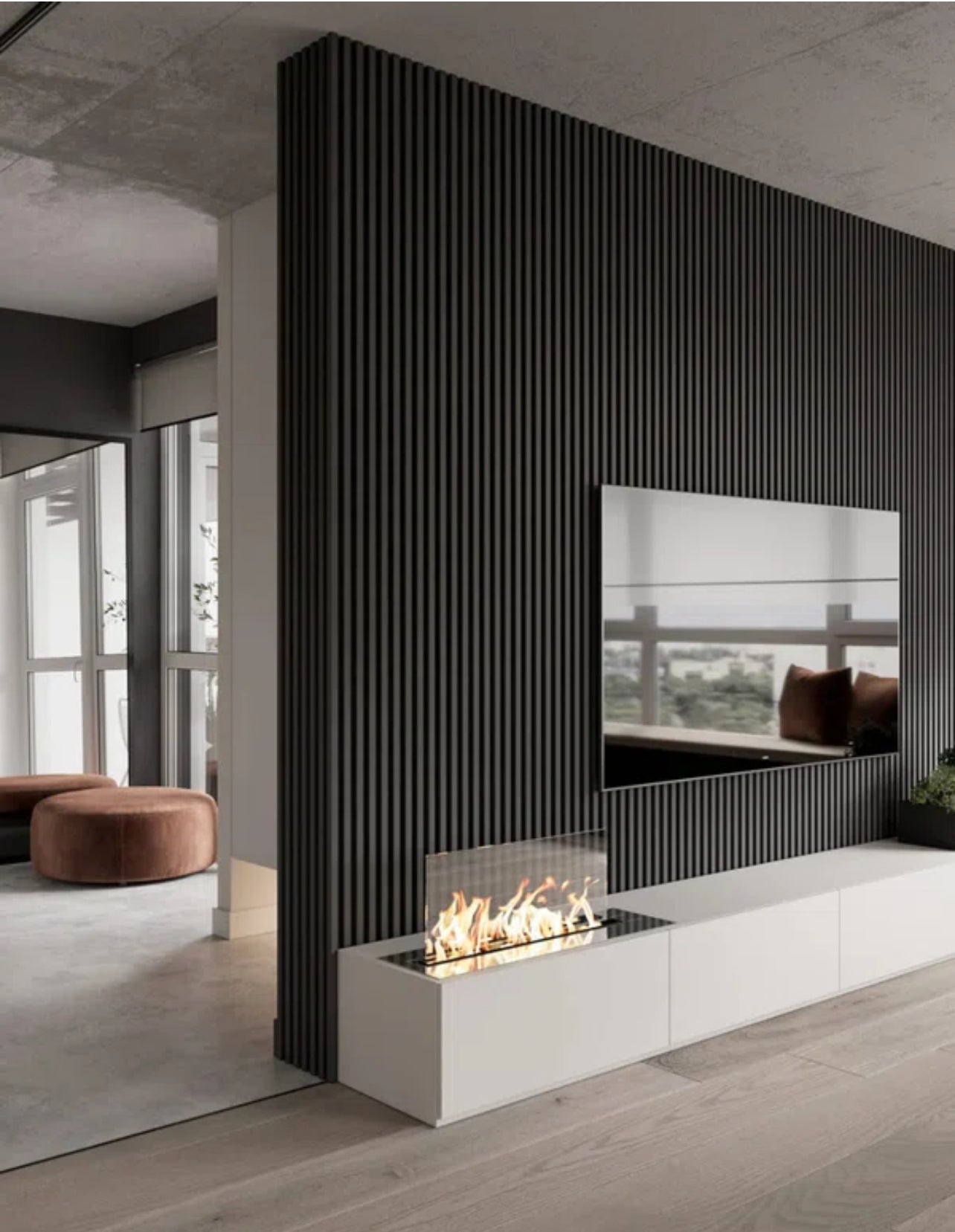 Slat Wall Panels 6.7" X 98.5" (5sq ft)