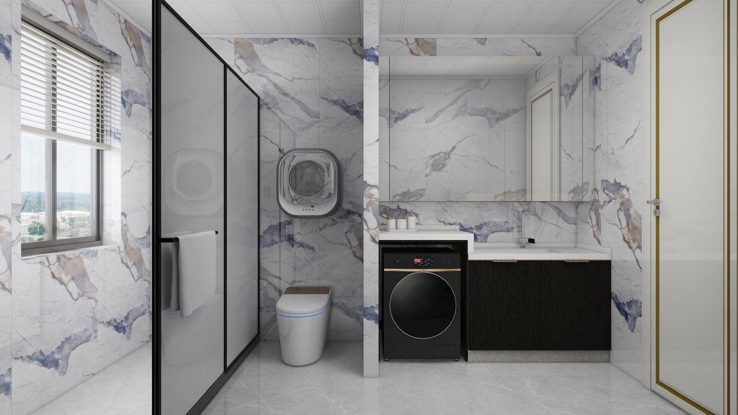 PPF Decorative White Marble Wall Panels/Ceiling Tile (Coming Soon)