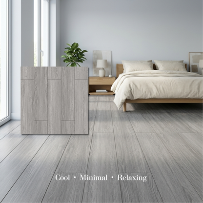 12 Mil Wear Layer Waterproof Click-Lock Luxury Vinyl Plank Flooring – 5mm with Attached Underlayment