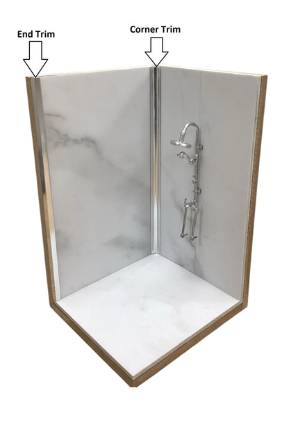 Trim Kit for Shower Kit (5Pcs Kit) (Gold)