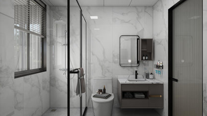 Shower Kit Wall 30"L x 96"H (4pcs Set)