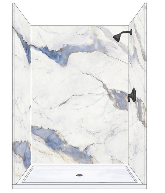 Shower Kit Wall 36"L x 96"H (4pcs Set)