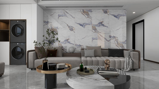 PPF Decorative White Marble Wall Panels/Ceiling Tile (Coming Soon)