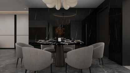 PPF Decorative Black Marble Wall Panels/Ceiling Tile